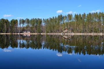 Фото номера Коттедж с 3 спальнями и сауной - А Дома для отпуска Kapiaisen Lomamökit г. Halmeniemi 30